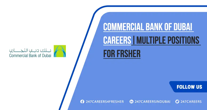 Commercial Bank of Dubai Careers