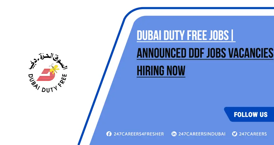 Dubai Duty Free Jobs