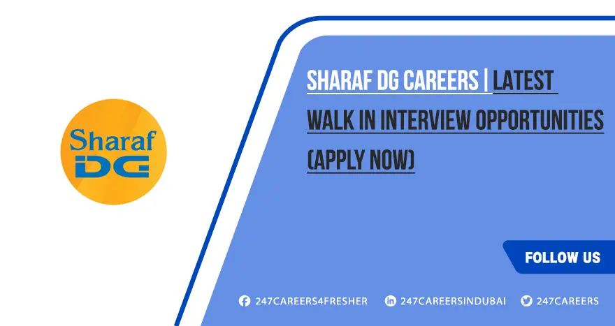 Sharaf Dg Careers