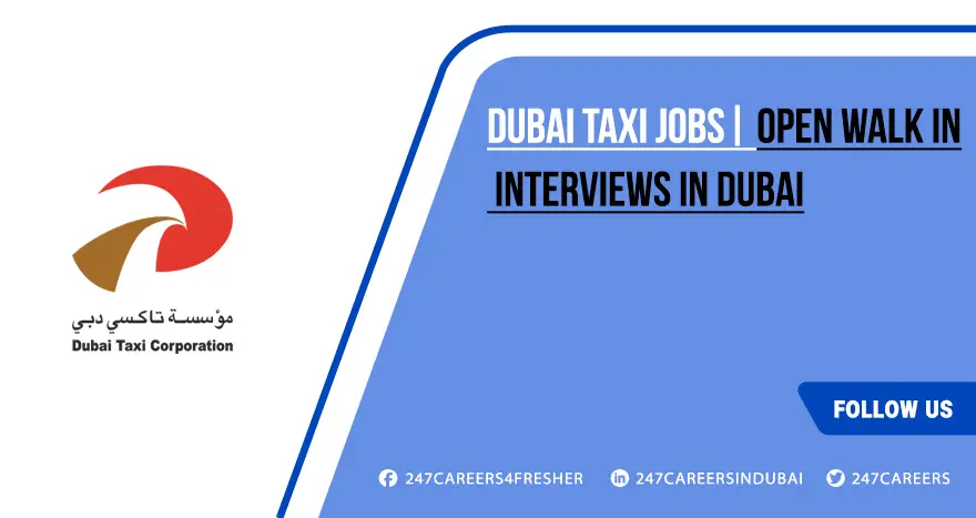 Dubai Taxi Jobs