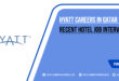 Hyatt Careers in Qatar