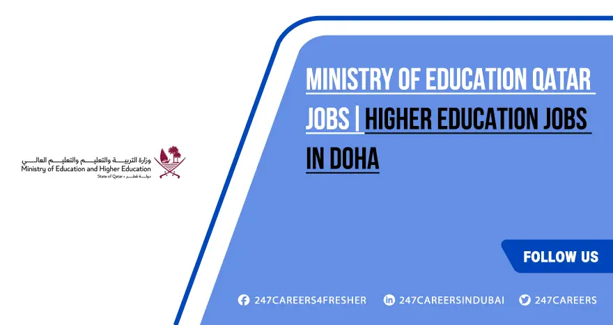 Ministry of Education Qatar Jobs